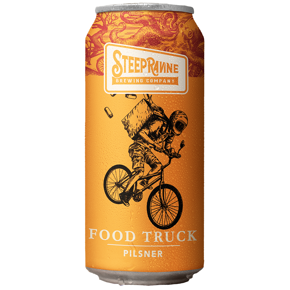 Steep Ravine Brewing Co - Food Truck Pilsner can